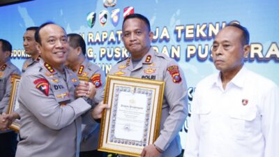 Kapolres Batu Bara Raih Penghargaan IKPA, Kapolri Apresiasi Kinerja Pengelolaan Anggaran