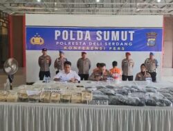 Perang Besar Melawan Narkoba! Tim Khusus Polresta Deli Serdang Bongkar Jalur Malaysia–Lubuk Pakam