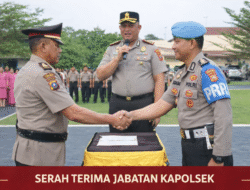 Sertijab Kasi Propam, AKP Jhon Herbert Turnip Resmi Jabat Pejabat Baru