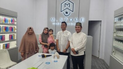 Grand Opening Ponsel M. STORE di Indrapura, Hadirkan Promo Menarik dan Harga Spesial