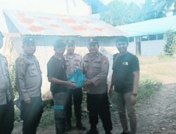 Minggu Kasih, Polsek Lima Puluh Kembali Berbagi Kepada Masyarakat