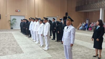 Bupati Lantik 33 Pejabat, Rusian Heri Kembali Ditunjuk sebagai Pj Sekda Batubara, Ini daftar Namanya