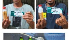 Polisi Amankan 4 Pelaku Narkotika di Dua TKP,