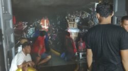 Toko Sepeda di Indrapura Terbakar, Penyebab Masih Diselidiki