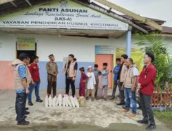 Satnarkoba Gelar Jumat Berkah, Santuni Anak Yatim Piatu di Panti Asuhan Husnul Khotimah
