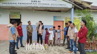 Satnarkoba Gelar Jumat Berkah, Santuni Anak Yatim Piatu di Panti Asuhan Husnul Khotimah