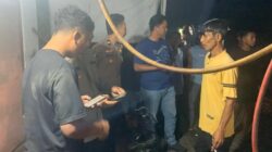 Respon Cepat Melalui 110, Masyarakat Serahkan Terduga Pelaku Pencurian di Desa Sumber Padi.