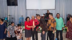 Polres Batu Bara Gelar Ibadah dan Berbagi Sembako kepada Jemaat dalam Rangka Kenaikan Isa Al Masih