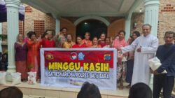 Satresnarkoba Polres Batu Bara Gelar Minggu Kasih di Gereja Katolik Santa Maria De Pazzi Lima Puluh