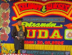Ipda Putra Hasibuan Resmi Diwisuda, Bukti Semangat Menuntut Ilmu di Tengah Pengabdian sebagai Anggota Polri