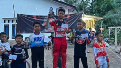 Kembali, Izahar Raih Juara 1, di Event BBS Langkat Championship 2026 BMX Cross