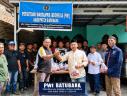 Idul Adha Penuh Kebersamaan, PWI Batu Bara Berbagi Paket Qurban