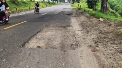 Tambal Sulam Jalinsum Berlubang, Warga Harap Perbaikan Tak Berlarut-larut
