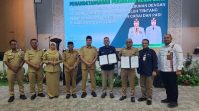 Langkah Besar untuk Petani Batu Bara, Bank Sumut dan Dinas Pertanian Teken Perjanjian Kerja Sama
