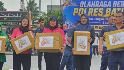 Penuh Keakraban, Rangkaian HUT Bhayangkara Ke-80 Polres Batu Bara Diwarnai Olahraga dan Hiburan