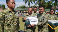 Dandim 0208/Asahan Hadiri Puncak Peringatan HUT ke-64 Korem 022/Pantai Timur
