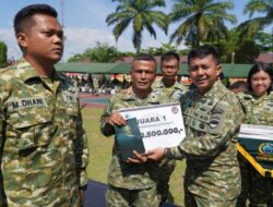 Dandim 0208/Asahan Hadiri Puncak Peringatan HUT ke-64 Korem 022/Pantai Timur