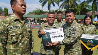 Dandim 0208/Asahan Hadiri Puncak Peringatan HUT ke-64 Korem 022/Pantai Timur