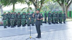 Dandim 0208/Asahan Pimpin Ziarah Rombongan Peringati HUT ke-76 Kodam I/Bukit Barisan