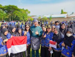 Bupati Batu Bara Pimpin Upacara Peringatan Hari Lahir Pancasila 2026, Bagikan 1.000 Bendera Merah Putih