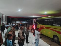 Polres Batu Bara Berikan Kenyamanan 193 Jamaah Haji Kloter IV, Tiba di Batubara