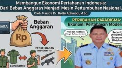 Marsda TNI Budhi Achmadi: Ekonomi Pertahanan Harus Jadi Mesin Pertumbuhan Nasional