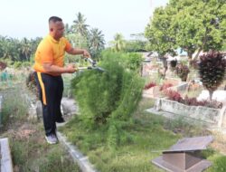 Polres Batu Bara Gelar Bakti Religi di Rumah Ibadah dan Pemakaman Umum, Sambut Hut Ke 80 Bhayangkara 