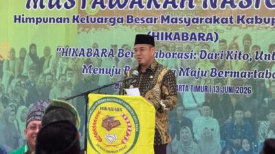 Wabup Ajak HIKABARA Perkuat Sinergi untuk Kemajuan Daerah pada Munas II
