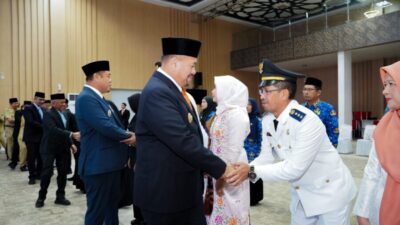Lantik 19 Pejabat, Bupati: Tekankan Peningkatan Kualitas Pelayanan Publik, Yusrizal Jabat Camat Tanjung Tiram