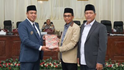 Wabup Sampaikan Nota Ranperda Pertanggungjawaban Pelaksanaan APBD Tahun Anggaran 2025