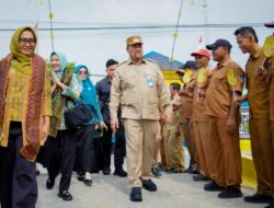 Tim Monitoring TP PKK Sumut Tinjau Desa Percontohan Aku Hatinya PKK, Disambut Bupati Batu Bara