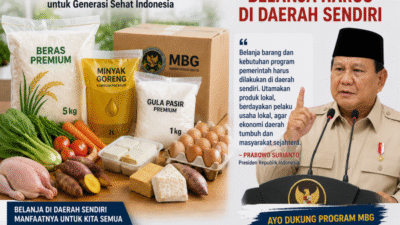 Dukung Program MBG, Presiden Prabowo Tekankan Belanja Kebutuhan Harus Mengutamakan Produk dan Pelaku Usaha Daerah