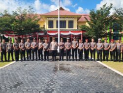 34 Personel Polres Batu Bara Naik Pangkat, Kapolres: Tegas loyalitas, disiplin