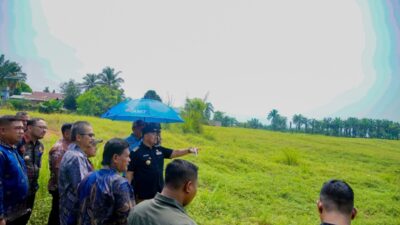 Bupati Batu Bara Tinjau Lahan 12 Hektare, Matangkan Persiapan Pembangunan Sekolah Rakyat