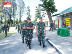Pangdam I/BB Kunjungi Kodim 0205/Tanah Karo, Ingatkan Prajurit Jaga Integritas dan Hindari Pelanggaran
