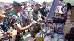 TMMD ke-129 TA 2026 Resmi Dibuka, Bupati Batu Bara dan Danrem 022/PT Tinjau Stand UMKM serta Layanan Sosial