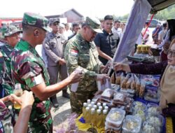 TMMD ke-129 TA 2026 Resmi Dibuka, Bupati Batu Bara dan Danrem 022/PT Tinjau Stand UMKM serta Layanan Sosial