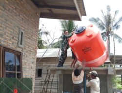 TMMD Ke-129 Wujudkan Harapan Warga, Sarana Air Bersih Segera Berfungsi
