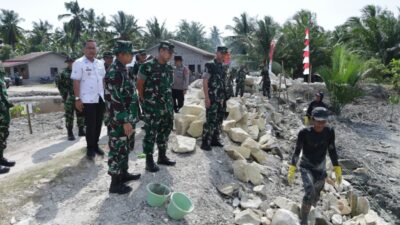 Tinjau Lokasi TMMD Ke-129 TA 2026, Tim Wasev Pastikan Pembangunan Fisik dan Nonfisik Sesuai Target