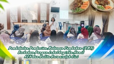 UPT Puskesmas Tanjung Tiram Perkuat Pencegahan Stunting Lewat Pembekalan PMT Berbahan Pangan Lokal