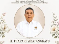 PWI Pusat Sampaikan Duka Mendalam atas Wafatnya Wartawan Senior H. Diapari Sibatangkayu