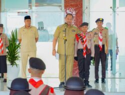 Lepas Kontingen Jambore Daerah Sumatera Utara XI Tahun 2026, Bupati: Mempererat Persaudaraan,