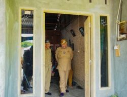 Bupati Tinjau Pembangunan Rumah Bantuan, Pastikan Proses Berjalan Sesuai Aturan