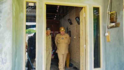 Bupati Tinjau Pembangunan Rumah Bantuan, Pastikan Proses Berjalan Sesuai Aturan