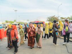 Ketua Dekranasda Batu Bara Hadiri Puncak Peringatan HUT ke-46 Dekranas di Makassar