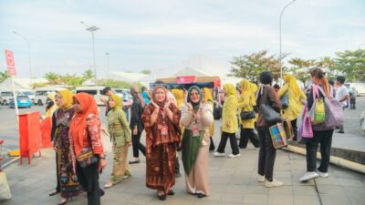 Ketua Dekranasda Batu Bara Hadiri Puncak Peringatan HUT ke-46 Dekranas di Makassar