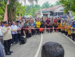 Harapan Warga Terwujud, Presiden RI dan Bupati Batu Bara Tuai Apresiasi atas Pembangunan Jalan