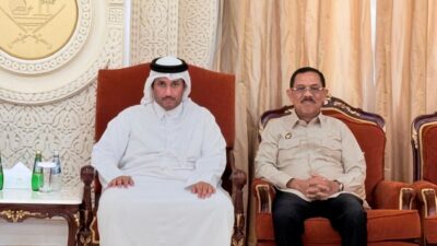 Bersama Menko Polkam, Jans Sembiring Sampaikan Duka Mendalam atas Wafatnya Mantan Emir Qatar
