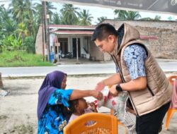 Jumat Berkah, Satresnarkoba Polres Batu Bara Salurkan Sembako untuk Lansia dan Edukasi Bahaya Narkoba