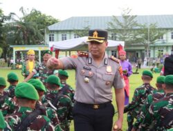 Sinergi TNI–Polri, Kapolres Batu Bara Hadiri Penyambutan Satgas Pamtas RI–PNG Yonif 126/KC TA 2026